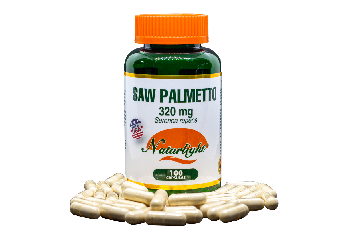 Saw Palmetto 320 mg 100 Cápsulas – Naturlight