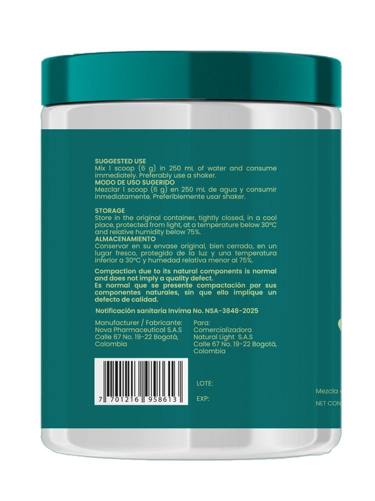 GREEN BOOST – BATIDO VERDE EN POLVO – MELOU