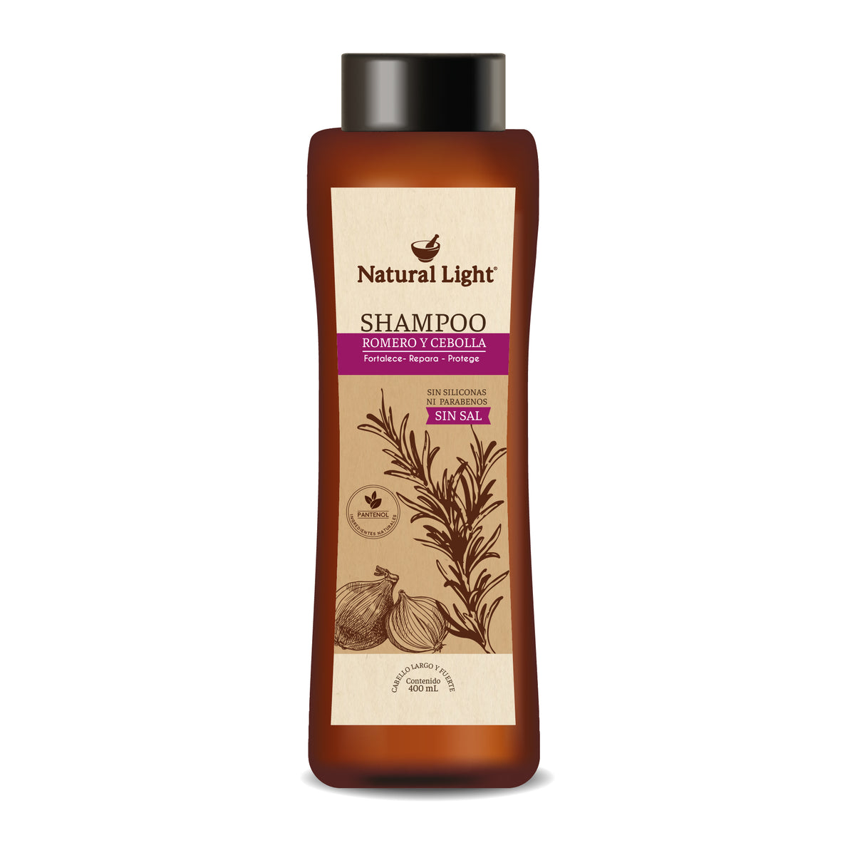 SHAMPOO DE ROMERO Y CEBOLLA Natural Light