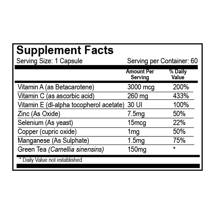 ANTIOXIDANT & MINERALS - Natural Light