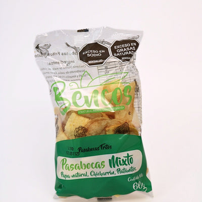 PASABOCAS MIXTOS 60 G – BENCOS