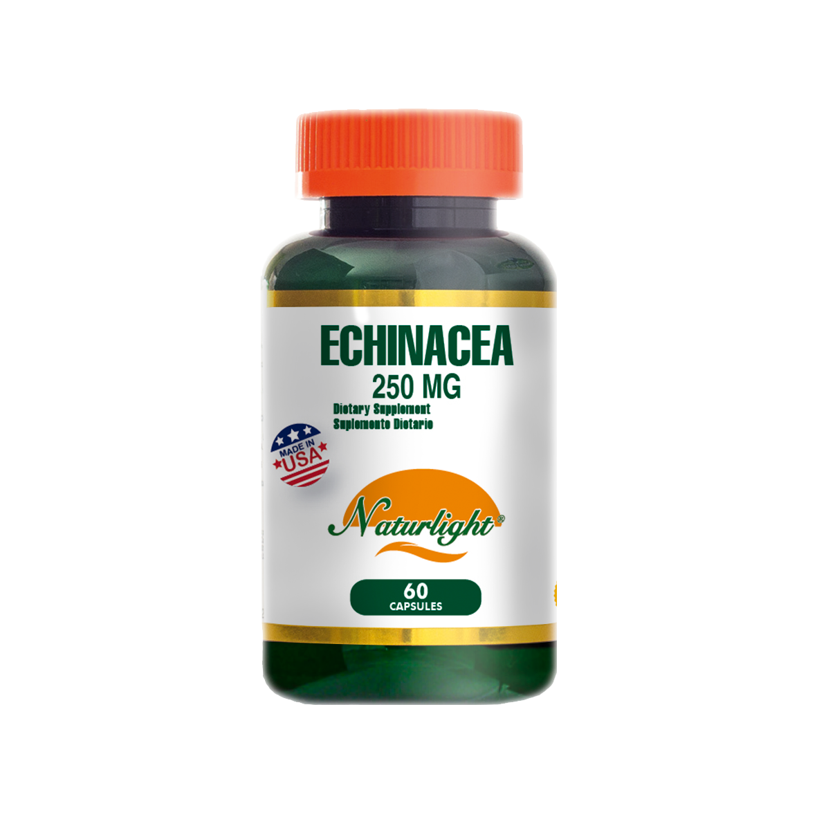 Echinacea 250 mg 60 Cápsulas – Naturlight