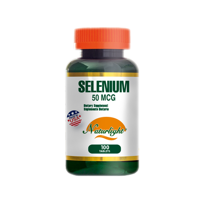 Selenium 200 mcg 100 Cápsulas – Naturlight