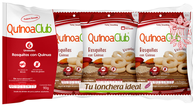 ROSQUITAS DE QUINUA PICANTES X 6 UND – QUINUACLUB