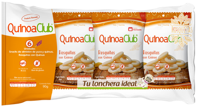 ROSQUITAS DE QUINUA NATURALES X 6 UND - QUINUACLUB