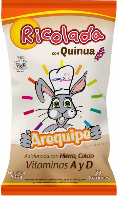 RICOLADA CON QUINUA AREQUIPE 454 G – QUINUACLUB