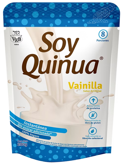 SOYQUINUA VAINILLA X 200 GR - QUINUACLUB