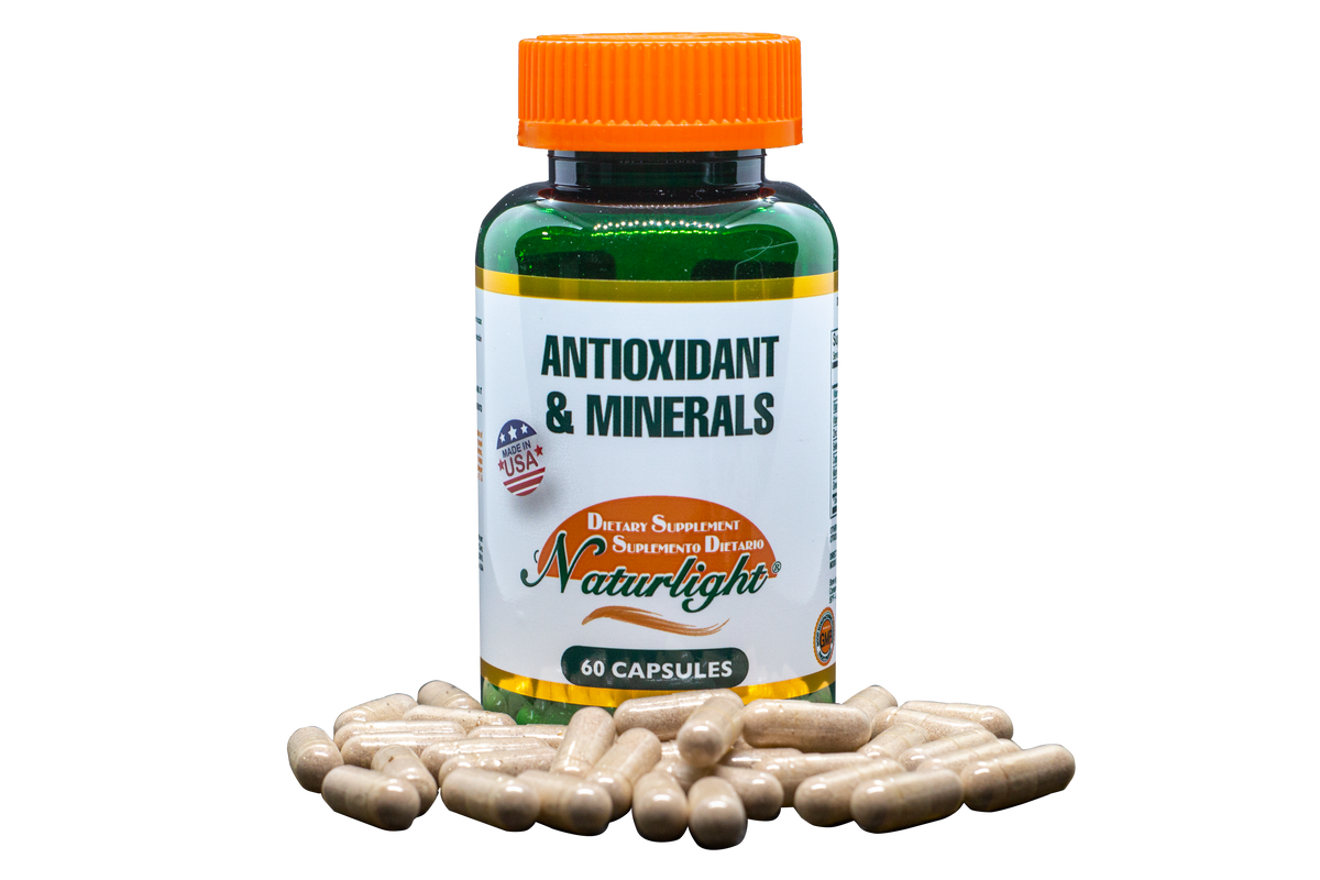 Antioxidant Plus Minerals 60 Cápsulas – Naturlight