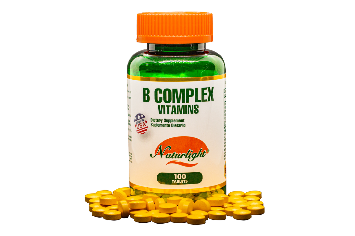 B Complex 100 Tabletas – Naturlight