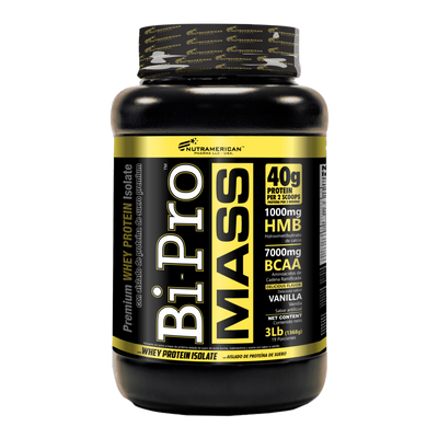 BIPRO MASS VAINILLA 3 LB – NUTRAMERICAN