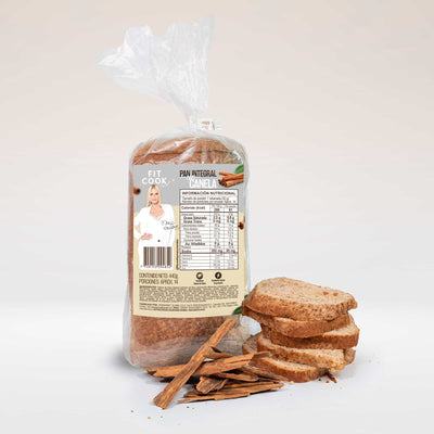 PAN TAJADO CON CANELA X 440 GR - FIT COOK