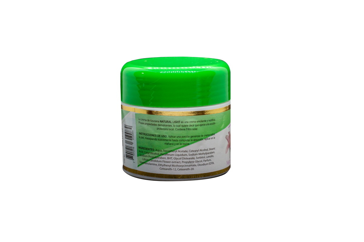 CREMA DE AZUCENA 60 G – NATURAL LIGHT