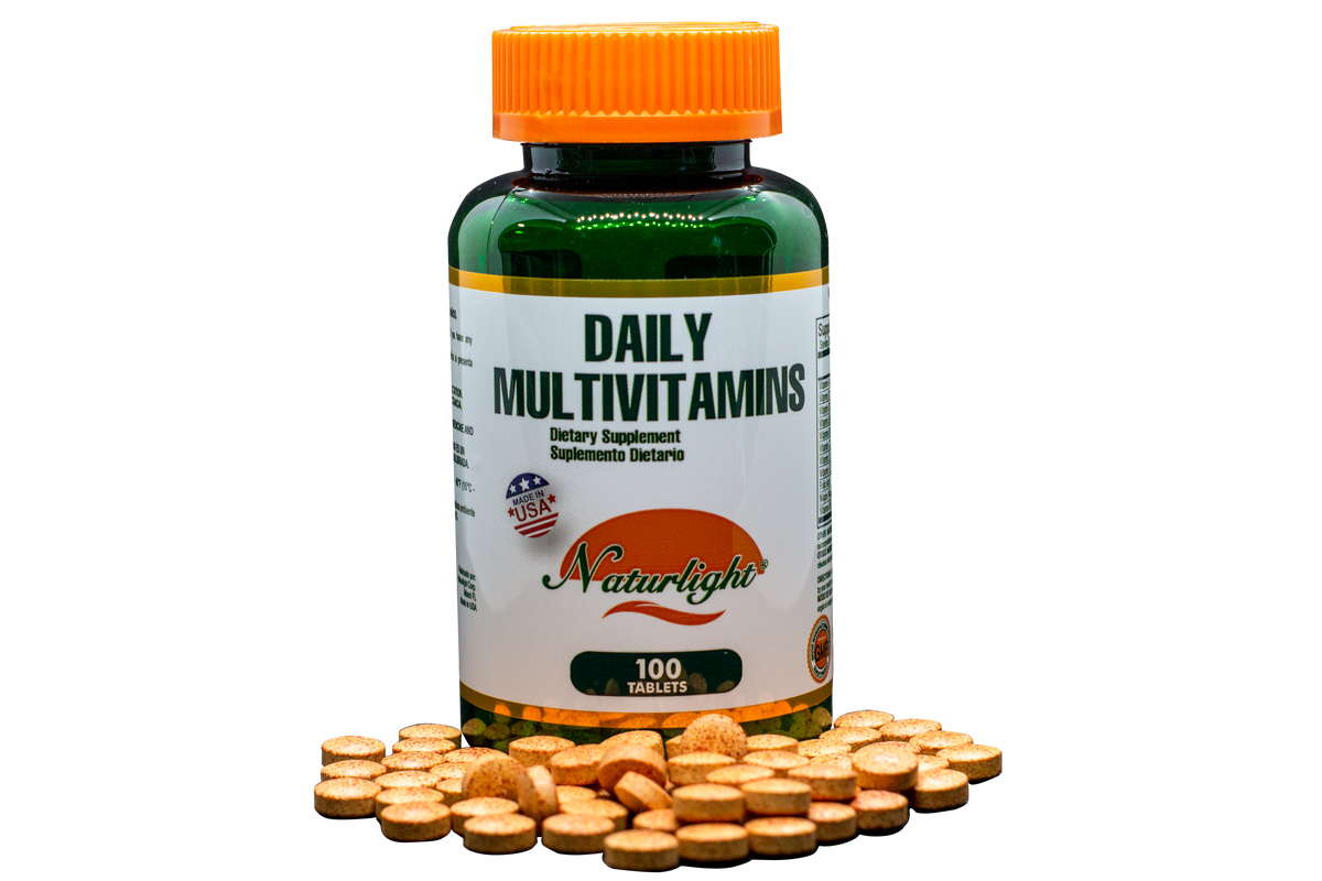 Daily Multivitamins 100 Tabletas – Naturlight