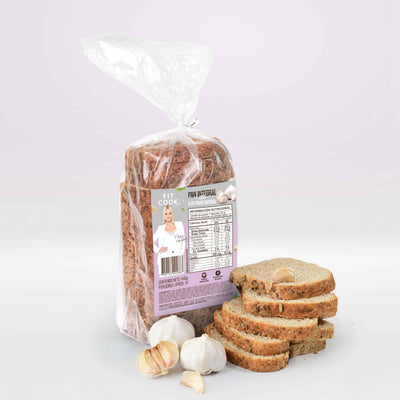 PAN TAJADO CON AJO Y FINAS HIERBAS X 440 GR - FIT COOK