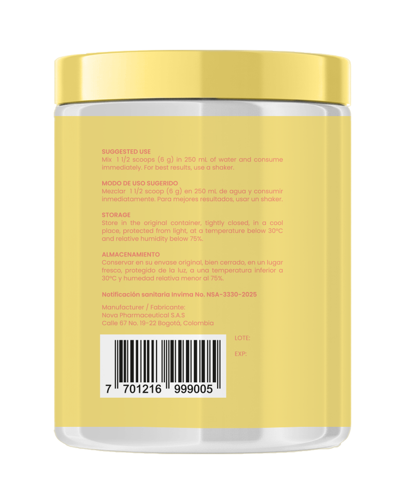 Gut Blend Citrato de Magnesio + Melena de León – Melou