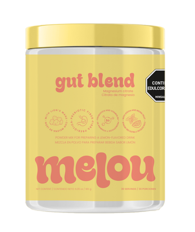 Gut Blend Citrato de Magnesio + Melena de León – Melou