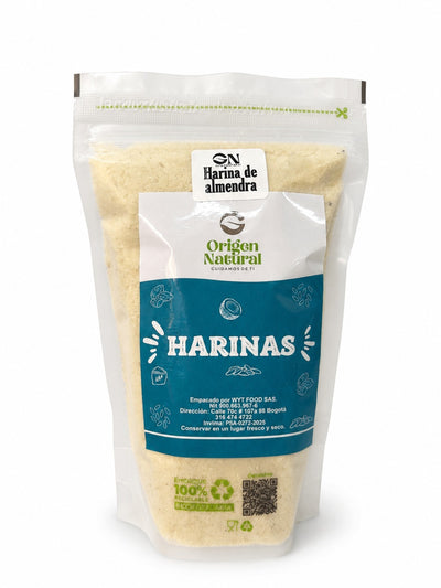 Harina de Almendras Sin Cutícula 250 g – Origen Natural