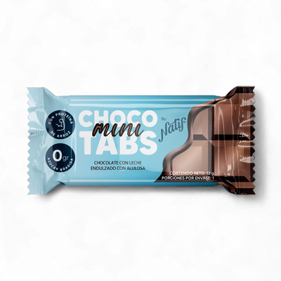 CHOCOTABS - MINI LECHE X 12 GR - NATIF
