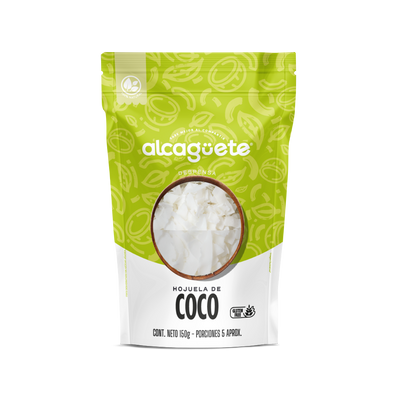 HOJUELA DE COCO ORGÁNICO 150 G – ALCAGÜETE