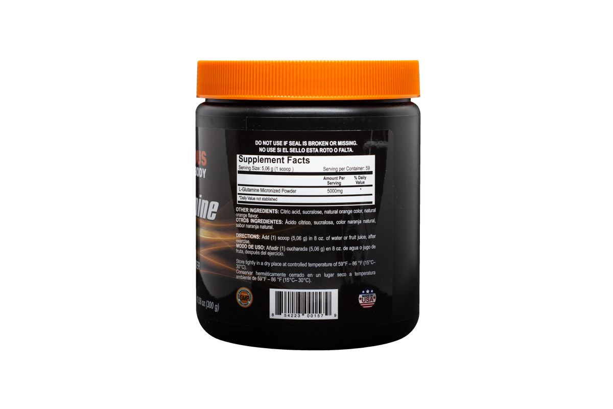 L-GLUTAMINE 5000 MG 300 G – HARMONIOUS