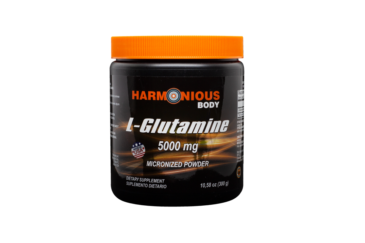 L-GLUTAMINE 5000 MG 300 G – HARMONIOUS