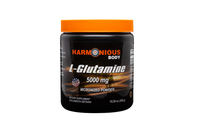 L-GLUTAMINE 5000 MG 300 G – HARMONIOUS