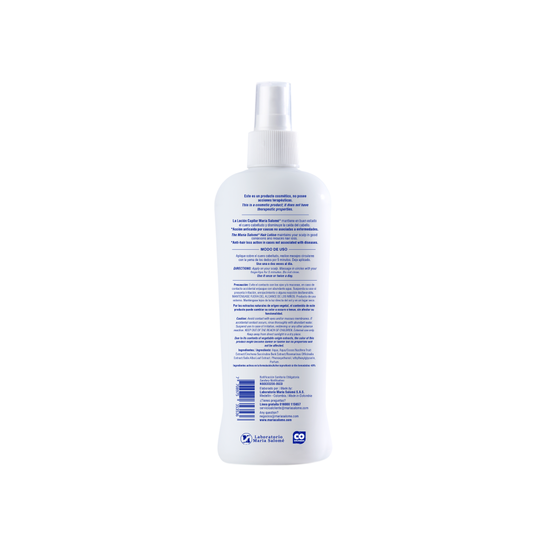 LOCIÓN CAPILAR 320 ML – MARÍA SALOMÉ