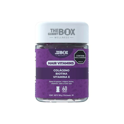 HAIR VITAMINS 180 G – THE GUMMY BOX