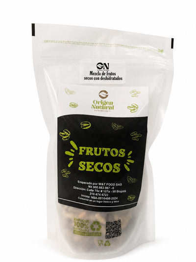 Mezcla de Frutos Secos con Deshidratados 150 g – Origen Natural