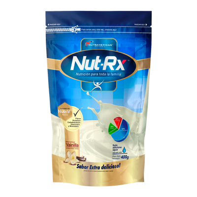 NUT RX VAINILLA 400 G – NUTRAMERICAN
