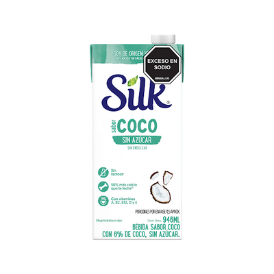 BEBIDA DE COCO SIN ENDULZAR 946 ML – SILK