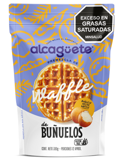 PREMEZCLA WAFLES BUNUELO 380 GR - ALCAGUETE