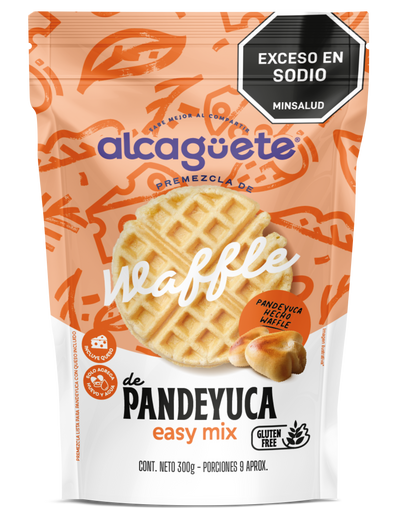 PREMEZCLA WAFLES PANDEYUCA CON QUESO 300 GR - ALCAGUETE