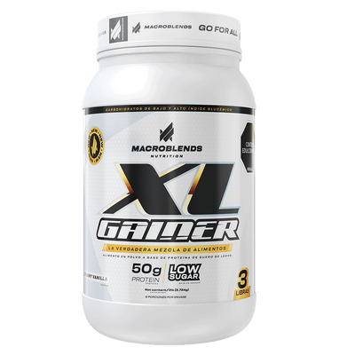 XL GAINER VAINILLA - FOOD BLEND X 3 LB - MACROBLENDS