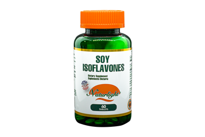 Soy Isoflavones 40 mg 60 Tabletas – Naturlight