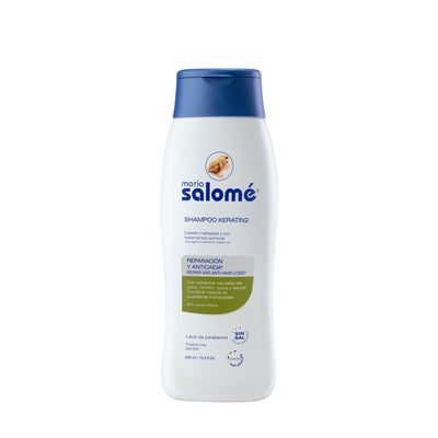 SHAMPOO SIN SAL KERATINE2 400 ML – MARÍA SALOMÉ