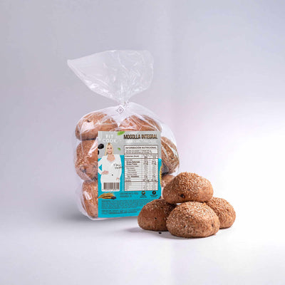 MOGOLLA INTEGRAL CON MIEL UVAS PASAS X 400 GR - FIT COOK