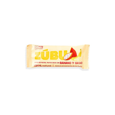BARRA BANANO CACAO 30 GR