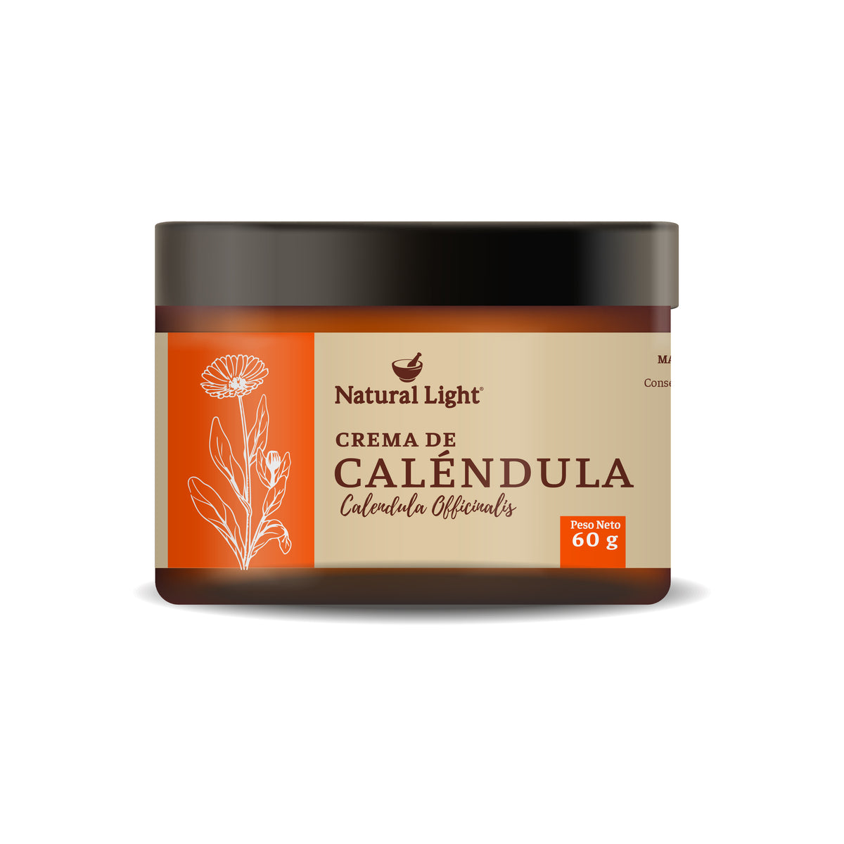 CREMA DE CALÉNDULA 60 G – NATURAL LIGHT