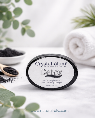 JABÓN DETOX 100 G – NATURAL ROKA