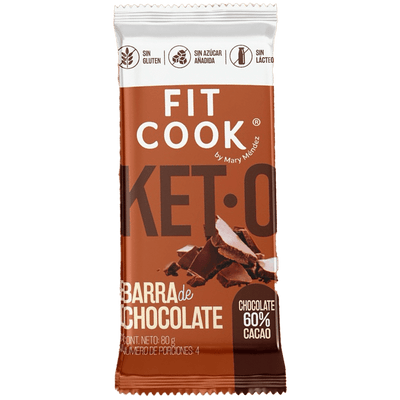 SKINNY BAR CHOCOLATE X 80 GR - FIT COOK