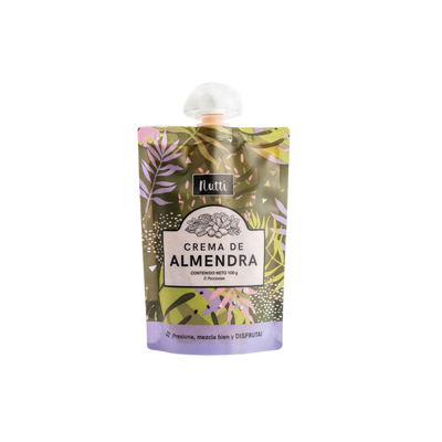 CREMA DE ALMENDRA FLEXIBLE 100 G – NUTTI