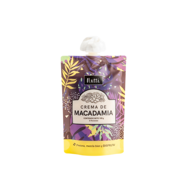 CREMA DE MACADAMIA FLEXIBLE 100 G – NUTTI