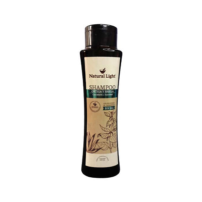 SHAMPOO ORTIGA Y SÁBILA – NATURAL LIGHT