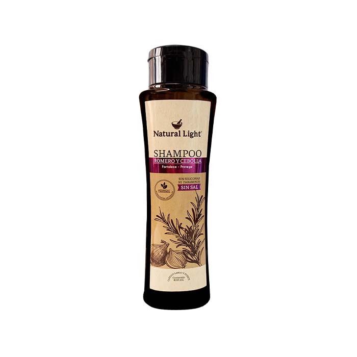 Shampoo de Romero y Cebolla – Natural Light