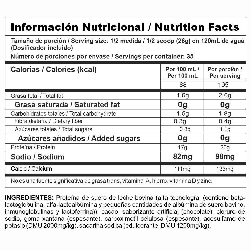 Bipro Chocolate 2 lb – Nutramerican