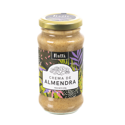 CREMA DE ALMENDRA 230 G – NUTTI