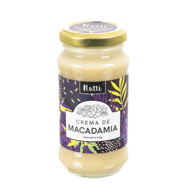 CREMA DE MACADAMIA 230 G – NUTTI