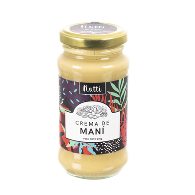 CREMA DE MANÍ 240 G – NUTTI
