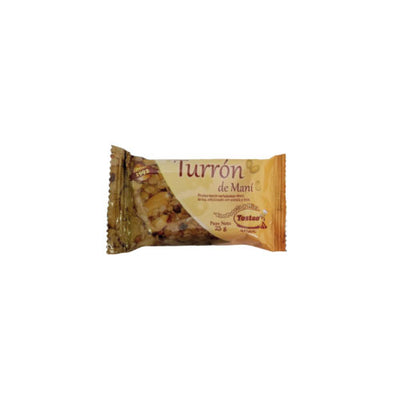 TURRÓN SURTIDO 25 G (AJONJOLÍ, MANÍ Y GRANOLA) – TOSTAO